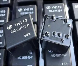WRIARICH YH119 012-1H11-1S-P 6Pin Power Relay, 12VDC Coil PCB Mount Relay, Alternative YH119 024-1H11-1A-P, 1PCS WRIARICH YH119 012-1H11-1S-P 6Pin Power Relay, 12VDC Coil PCB Mount Relay, Alternative YH119 024-1H11-1A-P, 1PCS