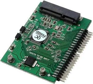 WRIARICH Mini PCI-e mSATA 1.8 SSD to 2.5" IDE 44Pin Adapter Card, 3.3V mSATA SSD to IDE Hard Drive Converter Card for Laptop & Desktop PC Storage Upgrade WRIARICH Mini PCI-e mSATA 1.8 SSD to 2.5" IDE 44Pin Adapter Card, 3.3V mSATA SSD to IDE Hard Drive Converter Card for Laptop & Desktop PC Storage Upgrade