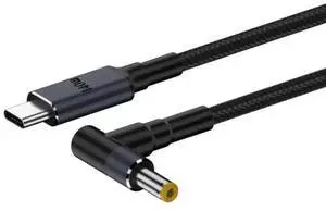 WRIARICH 1.8M 140W USB-C to DC 5.5x2.5mm Laptop Charging Cable, 20V 7A PD Power Cord WRIARICH 1.8M 140W USB-C to DC 5.5x2.5mm Laptop Charging Cable, 20V 7A PD Power Cord