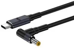 WRIARICH 1.8M 140W USB-C to DC 5.5x2.5mm Laptop Charging Cable 20V 7A PD Power Cord WRIARICH 1.8M 140W USB-C to DC 5.5x2.5mm Laptop Charging Cable 20V 7A PD Power Cord