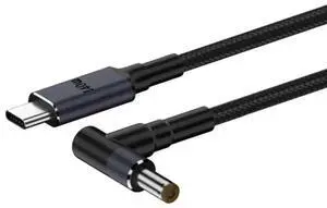WRIARICH 1.8M 140W USB-C to DC 5.5x2.5mm Laptop Charging Cable 28V 5A PD Power Cord WRIARICH 1.8M 140W USB-C to DC 5.5x2.5mm Laptop Charging Cable 28V 5A PD Power Cord
