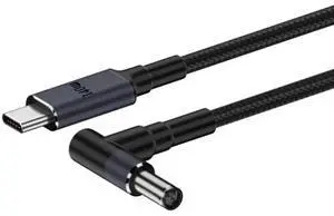 WRIARICH 1.8m 140W USB-C to DC 6.0×3.7mm Laptop PD Charging Cable 20V 7A WRIARICH 1.8m 140W USB-C to DC 6.0×3.7mm Laptop PD Charging Cable 20V 7A