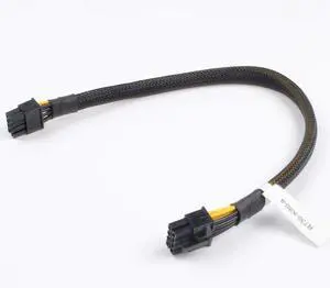 WRIARICH 8Pin to Dual 6+2Pin PCIe GPU Power Cable 35CM Compatible with Dell R730 Server NVIDIA K80 M40 M60 P40 P100 Graphics Card WRIARICH 8Pin to Dual 6+2Pin PCIe GPU Power Cable 35CM Compatible with Dell R730 Server NVIDIA K80 M40 M60 P40 P100 Graphics Card