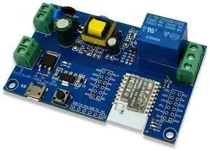 WRIARICH BK7238 Bluetooth Relay Module IoT Development Board, AC & DC Dual Power Supply Remote Control Switch for Smart Home DIY Projects WRIARICH BK7238 Bluetooth Relay Module IoT Development Board, AC & DC Dual Power Supply Remote Control Switch for Smart Home DIY Projects