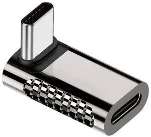 WRIARICH Up & Down 90 Degree USB4 Type-C Male to Female Adapter, 20Gbps Data 100W PD Charging 8K Video Converter for USB4.0 Devices WRIARICH Up & Down 90 Degree USB4 Type-C Male to Female Adapter, 20Gbps Data 100W PD Charging 8K Video Converter for USB4.0 Devices