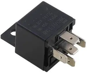 WRIARICH TRV3L-Z-F Series High Current Electromagnetic Relay, 5 Pin SPDT, 40A Load, DC5V/12V/24V Coil Options WRIARICH TRV3L-Z-F Series High Current Electromagnetic Relay, 5 Pin SPDT, 40A Load, DC5V/12V/24V Coil Options