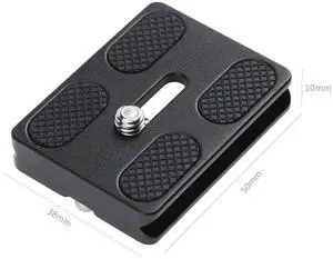 WRIARICH PU-50 Universal Metal Quick Release Plate, Compatible with Benro & Arca-Type Ball Head Tripod Mount WRIARICH PU-50 Universal Metal Quick Release Plate, Compatible with Benro & Arca-Type Ball Head Tripod Mount