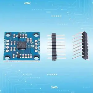 WRIARICH GY-51 LSM303 LSM303D LSM303DLH 3-Axis Electronic Compass & Accelerometer Module, 3-5V IIC 3 Axis Magnetometer Sensor Module WRIARICH GY-51 LSM303 LSM303D LSM303DLH 3-Axis Electronic Compass & Accelerometer Module, 3-5V IIC 3 Axis Magnetometer Sensor Module