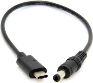 WRIARICH 20cm USB-C to DC 5.5×2.5mm Power Cable, Type-C Input to 5.5/2.5 DC Barrel Plug for 5V Charging & New MacBook Related Devices WRIARICH 20cm USB-C to DC 5.5×2.5mm Power Cable, Type-C Input to 5.5/2.5 DC Barrel Plug for 5V Charging & New MacBook Related Devices