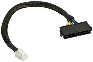 24 Pin Female to 6 Pin Male ATX PSU Conversion Cable, 1 Pack Power Supply Adapter Wire for Dell Inspiron 3470 Optiplex 3050 3060 3080 3668 5050 5060 5080 7040 7050 7060 7070 7080 MT Motherboard 24 Pin Female to 6 Pin Male ATX PSU Conversion Cable, 1 Pack Power Supply Adapter Wire for Dell Inspiron 3470 Optiplex 3050 3060 3080 3668 5050 5060 5080 7040 7050 7060 7070 7080 MT Motherboard