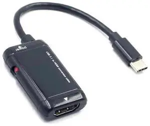 WRIARICH USB 3.1 Type-C Male to HDMI Female MHL Video Converter Dongle, 1080P Digital Signal Output for HDTV WRIARICH USB 3.1 Type-C Male to HDMI Female MHL Video Converter Dongle, 1080P Digital Signal Output for HDTV