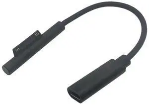 WRIARICH Surface Connect to USB-C PD Fast Charging Cable, 15V 3A 45W, Compatible with Surface Pro 8/7/6/5/4/3, Go 3/2/1, Laptop 4/3/2/1 WRIARICH Surface Connect to USB-C PD Fast Charging Cable, 15V 3A 45W, Compatible with Surface Pro 8/7/6/5/4/3, Go 3/2/1, Laptop 4/3/2/1