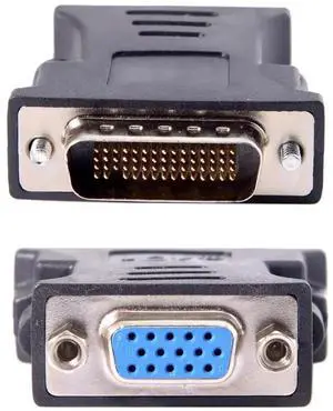 WRIARICH LFH DMS-59 Pin Male to 15Pin VGA Female Adapter for PC Graphics Card Video Extension WRIARICH LFH DMS-59 Pin Male to 15Pin VGA Female Adapter for PC Graphics Card Video Extension