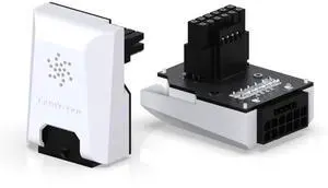 WRIARICH White 90-Degree Standard PCIe 5.0 12VHPWR GPU Power Adapter, 12+4 Pin Angled Power Bridge Compatible with RTX 4090/4080/4070 Ti Graphics Cards WRIARICH White 90-Degree Standard PCIe 5.0 12VHPWR GPU Power Adapter, 12+4 Pin Angled Power Bridge Compatible with RTX 4090/4080/4070 Ti Graphics Cards
