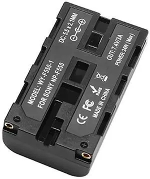 WRIARICH NP-F Dummy Battery DC Power Adapter Replacement Coupler, Compatible with NP-F570 NP-F750 NP-F970 for Camera, LED Video Light & Field Monitor WRIARICH NP-F Dummy Battery DC Power Adapter Replacement Coupler, Compatible with NP-F570 NP-F750 NP-F970 for Camera, LED Video Light & Field Monitor