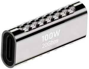 WRIARICH USB4 Type-C Female to Female Coupler, 100W 20Gbps 8K Video Extension Adapter WRIARICH USB4 Type-C Female to Female Coupler, 100W 20Gbps 8K Video Extension Adapter