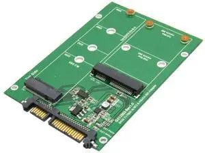 WRIARICH 2-in-1 Mini PCIe mSATA & NGFF B Key SATA SSD to 2.5" SATA 3.0 PCBA Converter Adapter WRIARICH 2-in-1 Mini PCIe mSATA & NGFF B Key SATA SSD to 2.5" SATA 3.0 PCBA Converter Adapter
