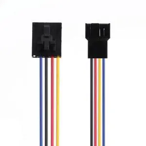 WRIARICH 5Pin to 4Pin Fan Adapter Extension Cable, PC Cooling Fan Converter Cord WRIARICH 5Pin to 4Pin Fan Adapter Extension Cable, PC Cooling Fan Converter Cord