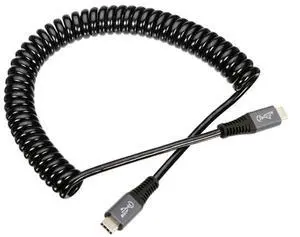 WRIARICH 1.5M Stretch Coiled USB4 Type-C to C Cable, 20Gbps Data Transfer, 100W PD Fast Charging, 8K/5K/4K UHD Video Output Spring Retractable Cord for Laptop Phone SSD Dock WRIARICH 1.5M Stretch Coiled USB4 Type-C to C Cable, 20Gbps Data Transfer, 100W PD Fast Charging, 8K/5K/4K UHD Video Output Spring Retractable Cord for Laptop Phone SSD Dock
