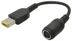 WRIARICH 7.9*5.5mm Male to Square DC Tip Power Converter Cable for ThinkPad X1 Carbon Replacement Adapter Connector WRIARICH 7.9*5.5mm Male to Square DC Tip Power Converter Cable for ThinkPad X1 Carbon Replacement Adapter Connector