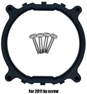 WRIARICH LGA2011 CPU Cooler Mounting Bracket, Heatsink Fan Holder with Mounting Screws for Intel X79 X99 Motherboards WRIARICH LGA2011 CPU Cooler Mounting Bracket, Heatsink Fan Holder with Mounting Screws for Intel X79 X99 Motherboards