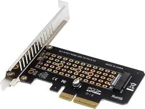 WRIARICH PH41 PCIe 3.0 X4 to M.2 NVMe M Key Adapter Card, 32Gbps Bandwidth, Supports 2230-2280 NVMe SSD, Compatible with PCIe X4/X8/X16 Slots, Full Height Bracket WRIARICH PH41 PCIe 3.0 X4 to M.2 NVMe M Key Adapter Card, 32Gbps Bandwidth, Supports 2230-2280 NVMe SSD, Compatible with PCIe X4/X8/X16 Slots, Full Height Bracket