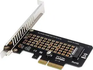 WRIARICH PH41 PCIe 3.0 X4 to M.2 NVMe M Key Adapter Card, 32Gbps Bandwidth, Supports 2230-2280 NVMe SSD, Fits PCIe X4/X8/X16 Slots with Half Height Bracket WRIARICH PH41 PCIe 3.0 X4 to M.2 NVMe M Key Adapter Card, 32Gbps Bandwidth, Supports 2230-2280 NVMe SSD, Fits PCIe X4/X8/X16 Slots with Half Height Bracket