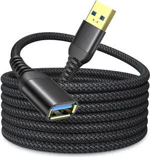 WRIARICH 6.6FT USB 3.0 Extension Cable, Type A Male to Female Cord, High Speed Data Sync, Universal for IHDAPP & All USB-A Devices, Compatible with Keyboard, Flash Drive, External Hard Drive WRIARICH 6.6FT USB 3.0 Extension Cable, Type A Male to Female Cord, High Speed Data Sync, Universal for IHDAPP & All USB-A Devices, Compatible with Keyboard, Flash Drive, External Hard Drive