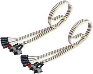 WRIARICH 2 Pack 65cm ATX PC Power On/Off & Reset Switch Cable Kit with HDD Activity LED Indicator Wires WRIARICH 2 Pack 65cm ATX PC Power On/Off & Reset Switch Cable Kit with HDD Activity LED Indicator Wires