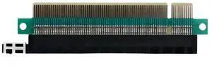 WRIARICH 90°/180° PCIe X16 Male to Female Riser Adapter Card, PCI Express X16 Slot Protection Extender for 1U & 2U Server Chassis WRIARICH 90°/180° PCIe X16 Male to Female Riser Adapter Card, PCI Express X16 Slot Protection Extender for 1U & 2U Server Chassis