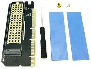 WRIARICH M.2 NVMe PCIe to PCIe X16 Expansion Adapter Card, NGFF M.2 M-Key SSD Riser Card with LED Activity Indicator for Desktop PC Storage Upgrade WRIARICH M.2 NVMe PCIe to PCIe X16 Expansion Adapter Card, NGFF M.2 M-Key SSD Riser Card with LED Activity Indicator for Desktop PC Storage Upgrade