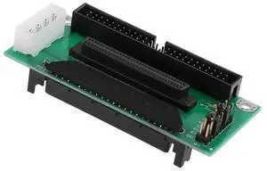 WRIARICH SCSI SCA 80Pin to 68Pin to 50Pin IDE Hard Disk Adapter, 80-Pin SCA-2 to 68-Pin Wide SCSI & 50-Pin Narrow SCSI Converter Board for Legacy Server Storage WRIARICH SCSI SCA 80Pin to 68Pin to 50Pin IDE Hard Disk Adapter, 80-Pin SCA-2 to 68-Pin Wide SCSI & 50-Pin Narrow SCSI Converter Board for Legacy Server Storage