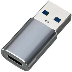 WRIARICH USB 3.0 Type-C Female to USB-A Male Adapter, Fast Charging & High Speed Data Transfer Converter for PC, Phones and Laptops WRIARICH USB 3.0 Type-C Female to USB-A Male Adapter, Fast Charging & High Speed Data Transfer Converter for PC, Phones and Laptops