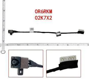 WRIARICH Laptop DC Power Jack Charging Cable Replacement for Dell Inspiron 15 5565 5566 5567 5570 5575 Inspiron 17 5765 5767 5770 5775 P66F PN 0R6RKM 02K7X2 WRIARICH Laptop DC Power Jack Charging Cable Replacement for Dell Inspiron 15 5565 5566 5567 5570 5575 Inspiron 17 5765 5767 5770 5775 P66F PN 0R6RKM 02K7X2