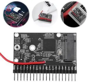 WRIARICH M.2 NGFF SATA SSD to 3.5" IDE 44Pin Adapter Card, Driver-Free IDE Converter for Legacy PC WRIARICH M.2 NGFF SATA SSD to 3.5" IDE 44Pin Adapter Card, Driver-Free IDE Converter for Legacy PC