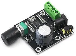 WRIARICH PAM8610 Class D Digital Audio Amplifier Board, 12V Dual Channel Stereo Power Amp Module with Multi Protection Circuits, DIY Audio Accessory WRIARICH PAM8610 Class D Digital Audio Amplifier Board, 12V Dual Channel Stereo Power Amp Module with Multi Protection Circuits, DIY Audio Accessory