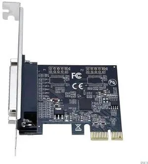 WRIARICH PCIe to DB25 Parallel Port Card, AX99100 Chip 25Pin LPT Printer Adapter, PCI-E x1 to DB25 IEEE 1284 Controller Card for Desktop PC WRIARICH PCIe to DB25 Parallel Port Card, AX99100 Chip 25Pin LPT Printer Adapter, PCI-E x1 to DB25 IEEE 1284 Controller Card for Desktop PC