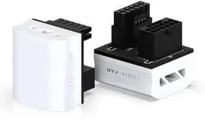 WRIARICH 12VHPWR 12+4 Pin 180 Degree RVS Angled Power Adapter, 600W Max Output White GPU Power Converter Compatible with RTX 4090 4080 4070 Ti, 1 Pack WRIARICH 12VHPWR 12+4 Pin 180 Degree RVS Angled Power Adapter, 600W Max Output White GPU Power Converter Compatible with RTX 4090 4080 4070 Ti, 1 Pack