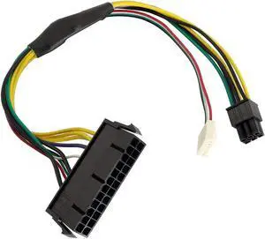 WRIARICH 30cm 11.8 Inch 24-Pin to 6-Pin 18AWG ATX PSU Power Supply Adapter Cable Compatible with HP Z230 Z220 SFF Motherboards WRIARICH 30cm 11.8 Inch 24-Pin to 6-Pin 18AWG ATX PSU Power Supply Adapter Cable Compatible with HP Z230 Z220 SFF Motherboards
