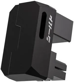 WRIARICH 1 Pack Black Reverse-Type Shield Series Aluminum 180° U-Turn 8-Pin PCIe GPU Angled Power Adapter WRIARICH 1 Pack Black Reverse-Type Shield Series Aluminum 180° U-Turn 8-Pin PCIe GPU Angled Power Adapter