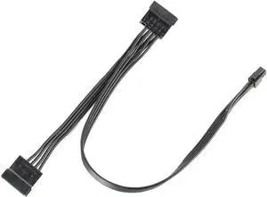 WRIARICH 45cm Type4 Mini 4 Pin to Dual SATA Power Cable, ATX Mini 4P to 2 SATA SSD/HDD Power Supply Cord Compatible with Lenovo M410 M415 M425 B415 M610 M710 M4200R Motherboard WRIARICH 45cm Type4 Mini 4 Pin to Dual SATA Power Cable, ATX Mini 4P to 2 SATA SSD/HDD Power Supply Cord Compatible with Lenovo M410 M415 M425 B415 M610 M710 M4200R Motherboard