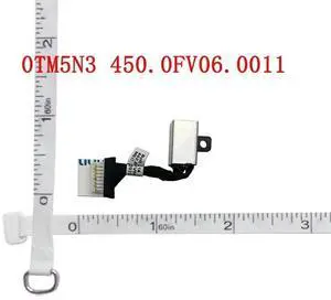 WRIARICH Laptop DC Charging Port Harness Cable Replacement for Dell Latitude 3400 3500 Inspiron 5584 5583 P86F P85F, P/N 0TM5N3 450.0FV06.0011 WRIARICH Laptop DC Charging Port Harness Cable Replacement for Dell Latitude 3400 3500 Inspiron 5584 5583 P86F P85F, P/N 0TM5N3 450.0FV06.0011