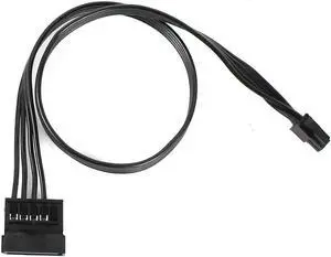 WRIARICH 40cm Type3 Mini 4 Pin to 2 SATA Power Cable, ATX Mini 4P to Dual SATA SSD Power Cord Compatible with Lenovo M410 M415 M425 B415 M610 M710 M4200R Motherboard WRIARICH 40cm Type3 Mini 4 Pin to 2 SATA Power Cable, ATX Mini 4P to Dual SATA SSD Power Cord Compatible with Lenovo M410 M415 M425 B415 M610 M710 M4200R Motherboard