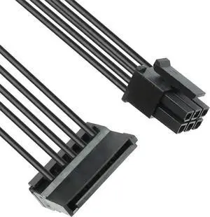 WRIARICH 40cm Mini 6Pin to SATA Power Cable for Dell Vostro 3070 3670 3967 3977 3980 WRIARICH 40cm Mini 6Pin to SATA Power Cable for Dell Vostro 3070 3670 3967 3977 3980