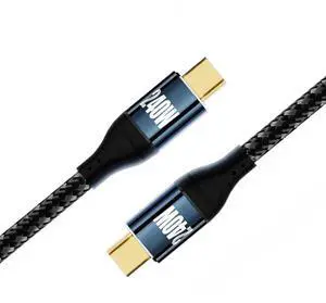 WRIARICH 2.0M USBC to USBC Male to Male Cable, Max 240W PD Fast Charging Cord, USB2.0 480Mbps Data Transfer WRIARICH 2.0M USBC to USBC Male to Male Cable, Max 240W PD Fast Charging Cord, USB2.0 480Mbps Data Transfer