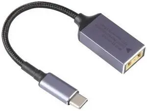 WRIARICH Nylon Braided USB-C Male to Square DC Female Power Conversion Cable WRIARICH Nylon Braided USB-C Male to Square DC Female Power Conversion Cable