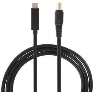 WRIARICH 1.5M USB-C to DC 7.9×5.5mm PD Laptop Charging Cable, Type-C Male to 7.9*5.5mm Barrel Plug Power Cord for ThinkPad Laptops WRIARICH 1.5M USB-C to DC 7.9×5.5mm PD Laptop Charging Cable, Type-C Male to 7.9*5.5mm Barrel Plug Power Cord for ThinkPad Laptops