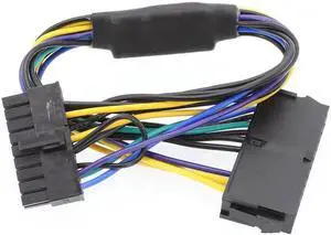 WRIARICH 0.3M 18AWG ATX 24Pin to 18Pin Power Adapter Cable for HP Z420 Z620 Motherboard WRIARICH 0.3M 18AWG ATX 24Pin to 18Pin Power Adapter Cable for HP Z420 Z620 Motherboard
