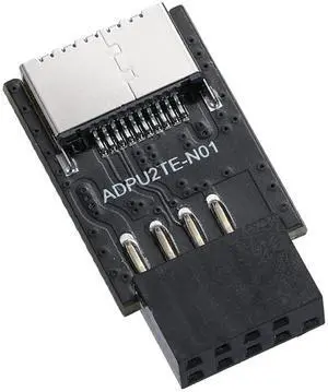WRIARICH USB 2.0 9Pin Header to Type-E Internal Adapter, Motherboard Front Panel Connector Converter WRIARICH USB 2.0 9Pin Header to Type-E Internal Adapter, Motherboard Front Panel Connector Converter