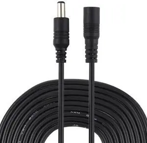 WRIARICH 2m DC Power Extension Cable 5.5x2.1mm Female to Male, 22AWG Wire for Laptops WRIARICH 2m DC Power Extension Cable 5.5x2.1mm Female to Male, 22AWG Wire for Laptops